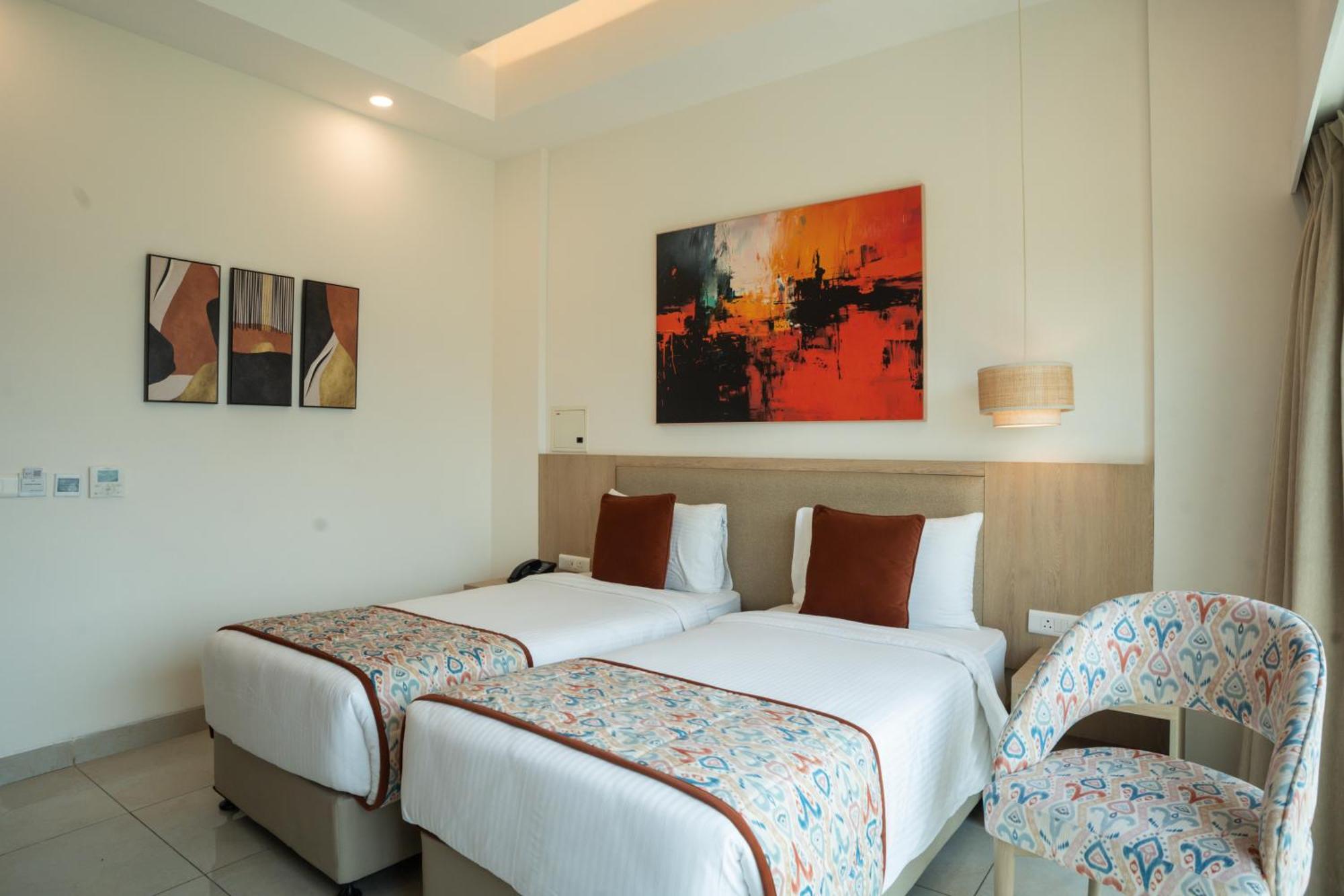 Ar Suites Klj Square Γκουργκάον Εξωτερικό φωτογραφία